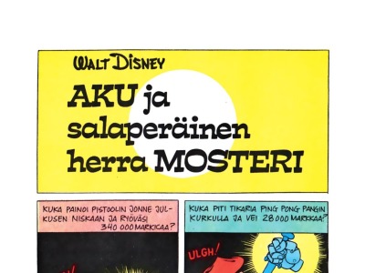 Aku ja salaperäinen herra Mosteri