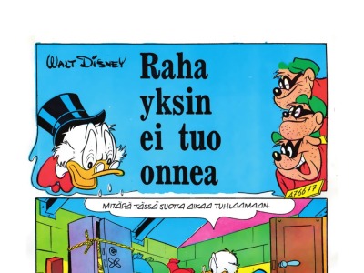 Raha yksin ei tuo onnea