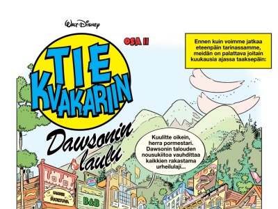 Tie Kvakariin: Osa 2: Dawsonin laulu