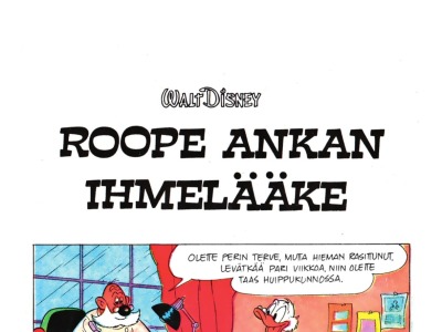Roope Ankan ihmelääke