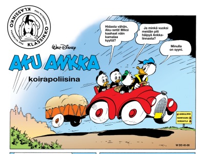 Aku Ankka Koirapoliisina