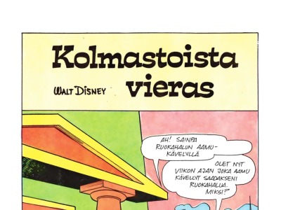 Kolmastoista vieras