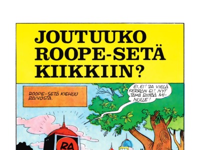 Joutuuko Roope-setä kiikkiin?