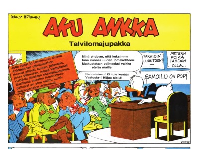 Talvilomajupakka