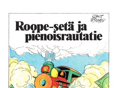Roope-setä ja pienoisrautatie