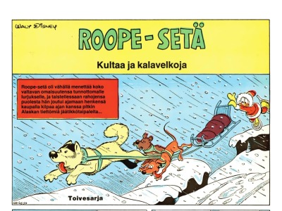 Kultaa ja kalavelkoja