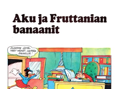 25385 Aku ja Fruttanian banaanit