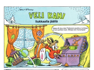 Veli Kani liukkaalla jäällä