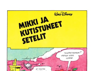 Mikki ja kutistuneet setelit