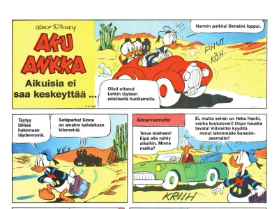 Aikuisia ei saa keskeyttää...