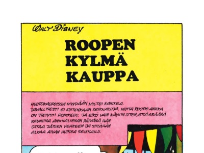 Roopen kylmä kauppa