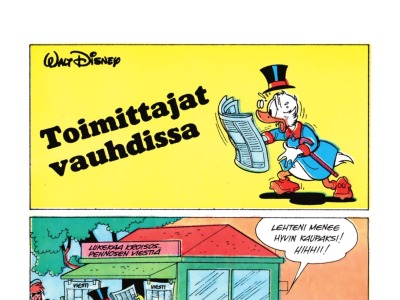 Toimittajat vauhdissa