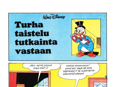 Turha taistelu tutkainta vastaan