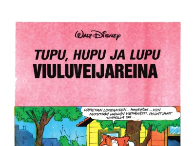 Tupu, Hupu ja Lupu viuluveijareina