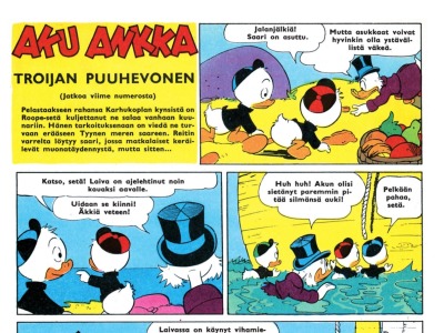 Aku Ankka ja Troijan puuhevonen