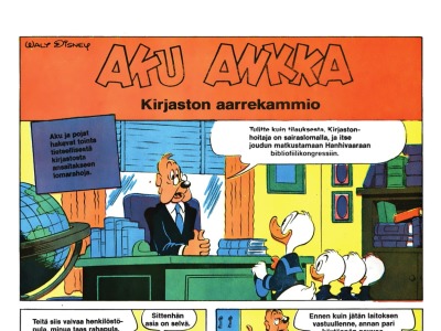 Kirjaston aarrekammio