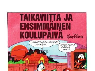 Taikaviitta ja ensimmäinen koulupäivä