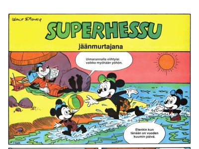 Superhessu jäänmurtajana