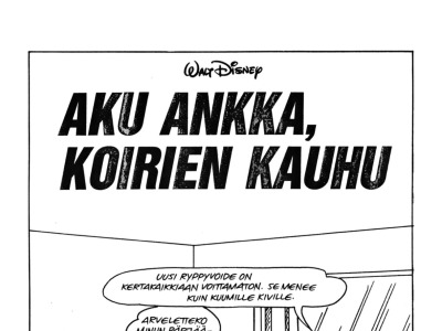 Aku Ankka, koirien kauhu
