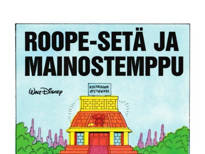 Roope-setä ja mainostemppu