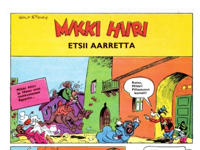 Mikki Hiiri etsii aarretta