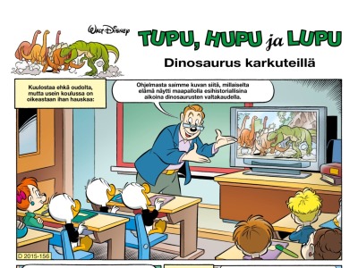 Dinosaurus karkuteillä