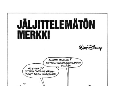 Jäljittelemätön merkki