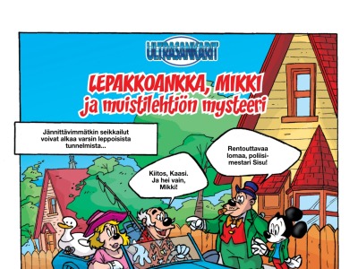 Lepakkoankka, Mikki ja muistilehtiön mysteeri