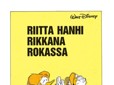 Riitta Hanhi rikkana rokassa