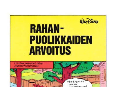 Rahanpuolikkaiden arvoitus