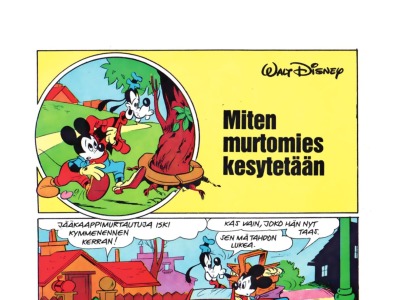 Miten murtomies kesytetään