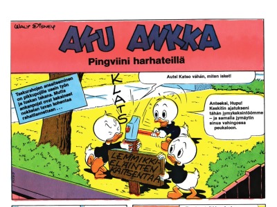 Pingviini harhateillä