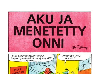 Aku ja menetetty onni