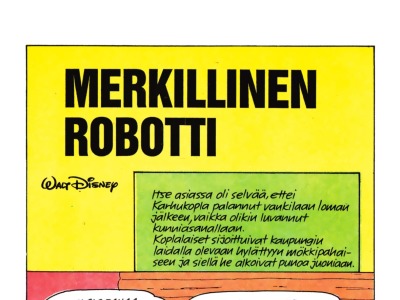 Merkillinen robotti