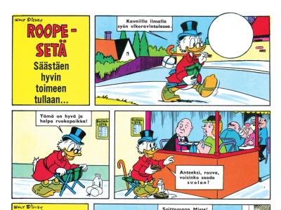 Säästäen hyvin toimeen tullaan...