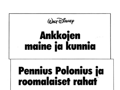 25810 Pennius Polonius ja roomalaiset rahat