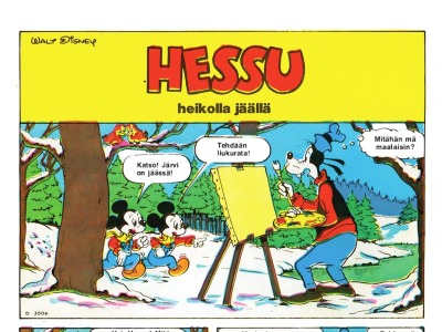 Hessu heikolla jäällä