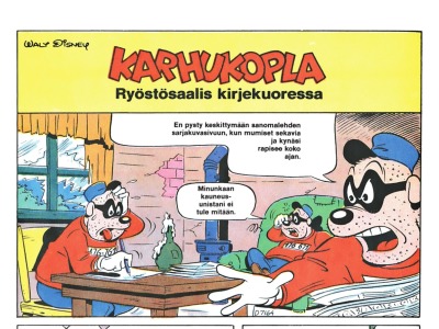 Ryöstösaalis kirjekuoressa