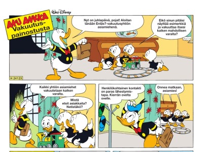 Vakuutuspainostusta