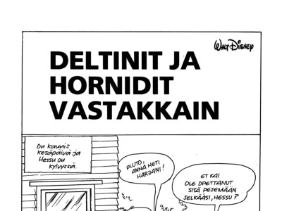 25862 Deltinit ja hornidit vastakkain