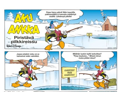 Piristävä pilkkireissu