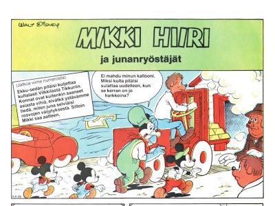 Mikki Hiiri ja junanryöstäjät