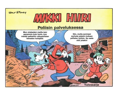 15910 Mikki Hiiri Poliisin palveluksessa