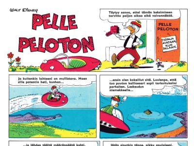 Pelle Peloton autiolla saarella