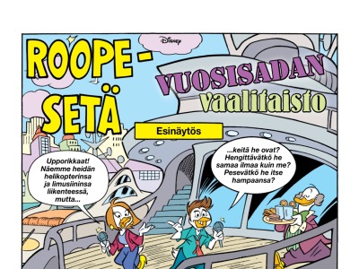 Vuosisadan vaalitaisto, esinäytös