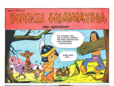 15922 Pikku Hiawatha saa opetuksen