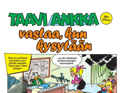 25963 Taavi Ankka vastaa, kun kysytään