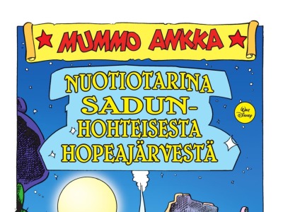 Nuotiotarina sadunhohteisesta Hopeajärvestä