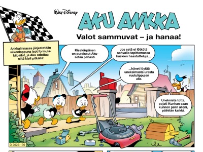 Valot sammuvat – ja hanaa!