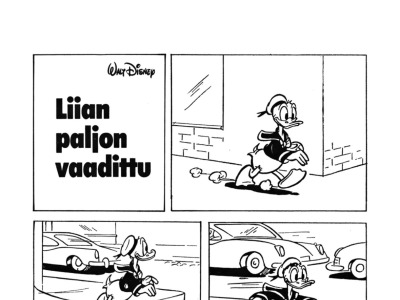 Liian paljon vaadittu